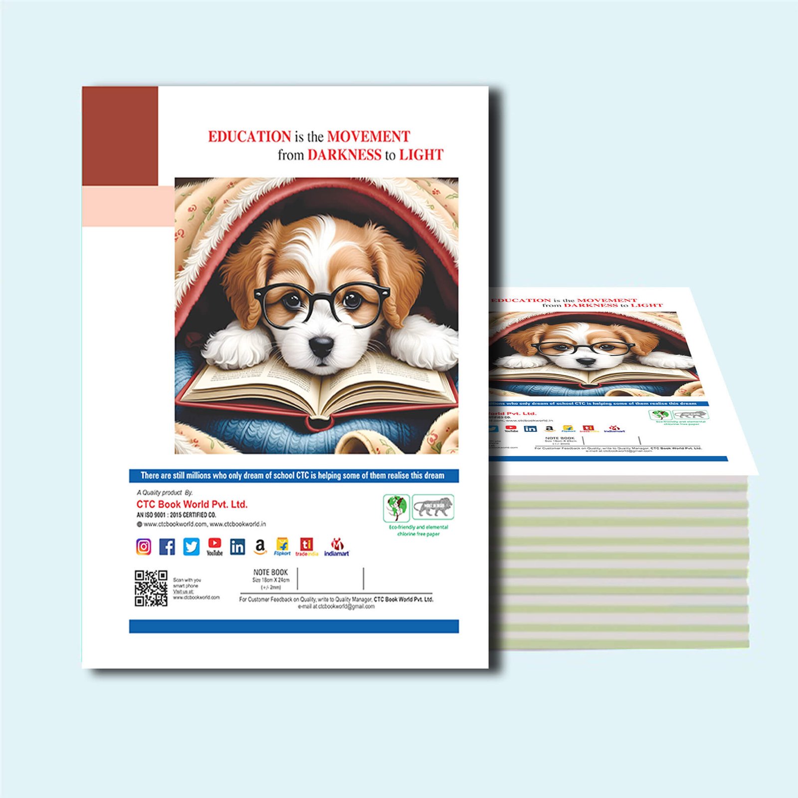 Back Prime Notebooks